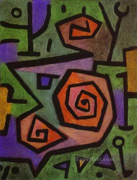  ROSAS Pintura - Rosas heroicas Paul Klee